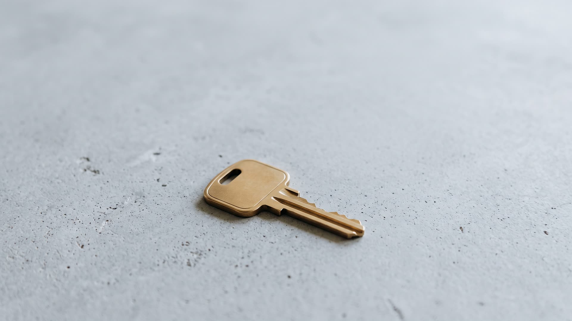 鍵を受け取る、その日まで。